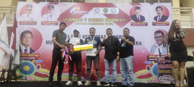 Kalsel Juarai Kejurnas  V Domino Indonesia 2024