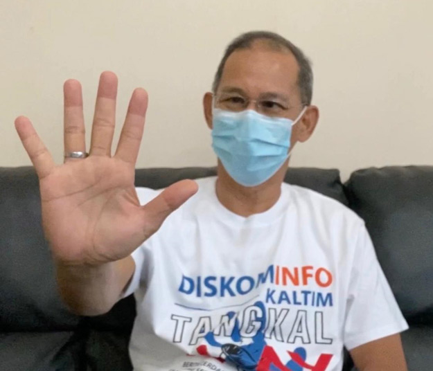 Booth Diskominfo Kaltim Tampil sebagai Juara Kategori Stand Kreatifitas