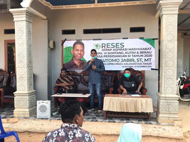Sutomo Jabir Gelar Reses di Kecamatan Sangata Selatan