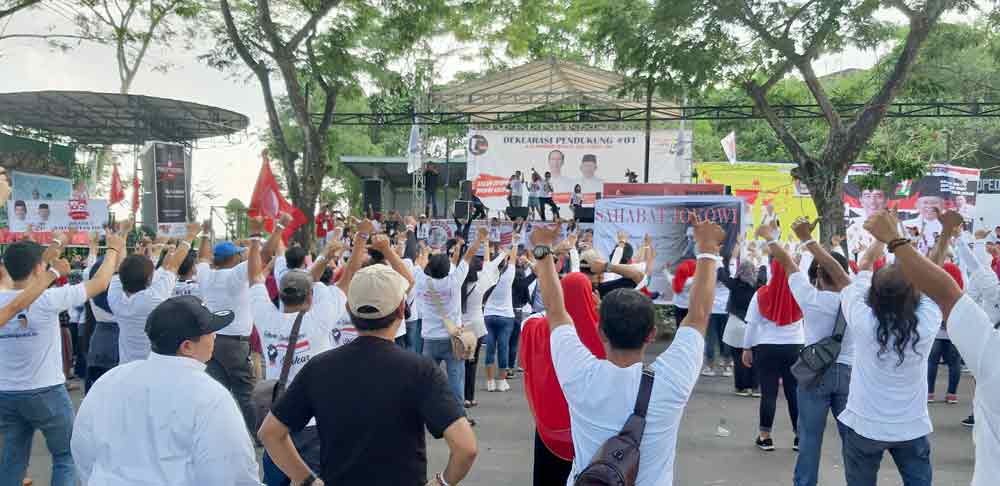 Dukung Jokowi-Amin Relawan ini Gunakan Dana Gotong Royong