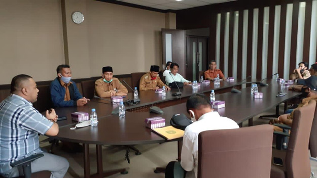 Temui Akhmed Reza Fahlevi, Pemdes Anggana Bahas Masalah Ini