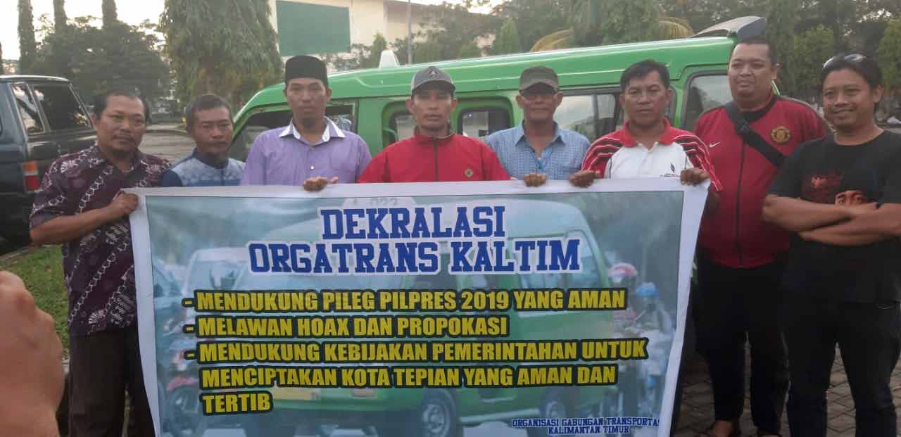 Sambut Pemilu Damai, Orgatrans Kaltim Lawan Hoaks 