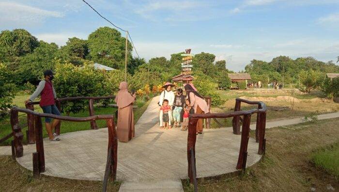 Kelurahan Loa Ipuh Darat Kukar Perkenalkan Objek Wisata Kembang Jaong