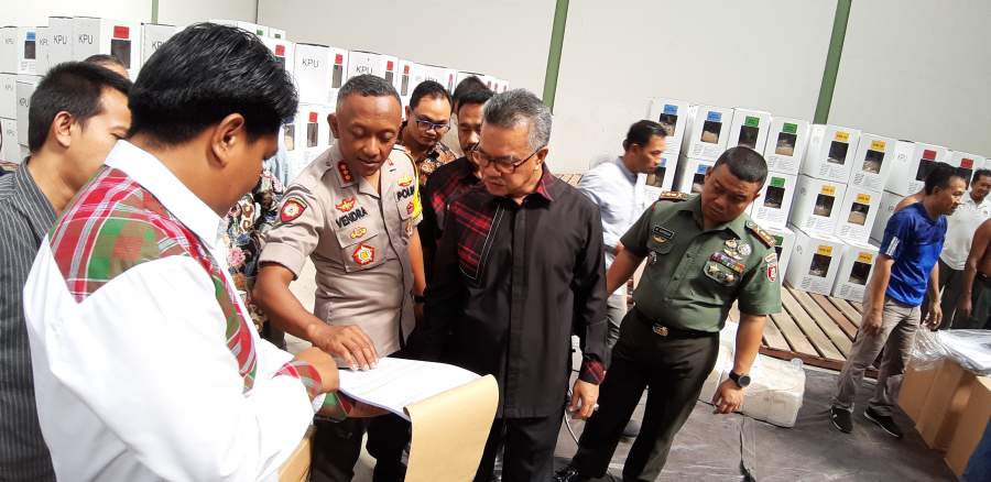 600 Personil Gabungan Siap Amankan TPS Samarinda 