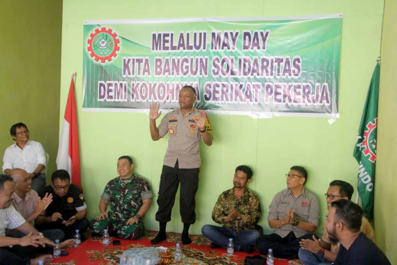 Kapolresta Samarinda Apresiasi SBSI 