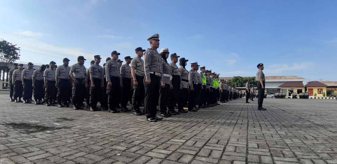 Amankan Hari Buruh, Polresta Samarinda turunkan 400 personel Gabungan