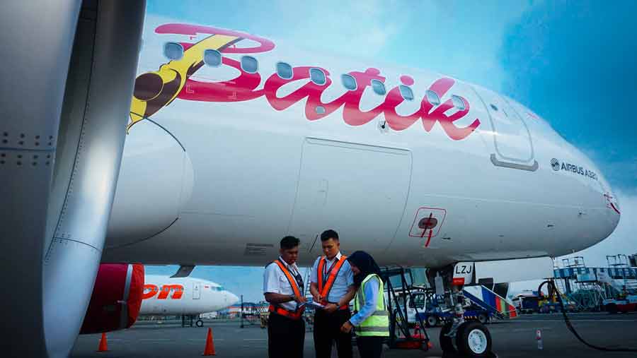 Batik Air Datangkan Pesawat Baru Airbus 320-200CEO ke-43