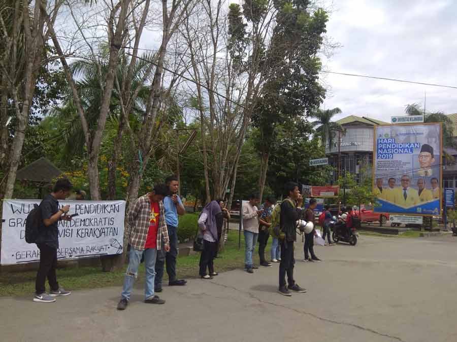 Sambut Hari Pendidikan, GEBRAK Kaltim Ajak Mogok Kuliah 