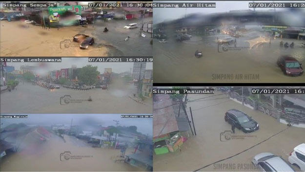Curah Hujan Tinggi, Samarinda Diterjang Banjir