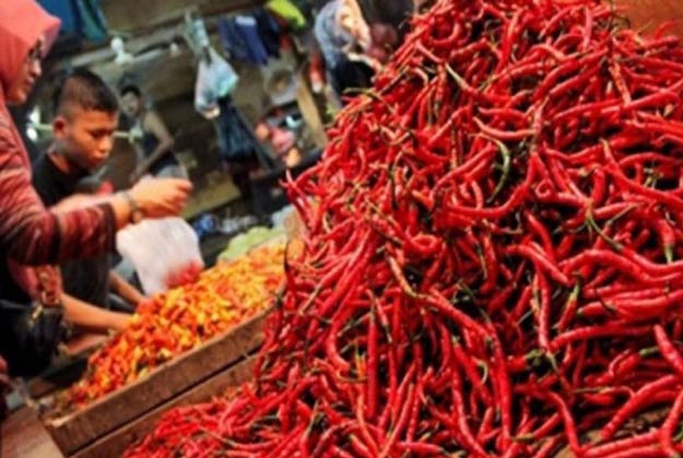 Harga Cabe di Pasar Segiri Semakin Pedas