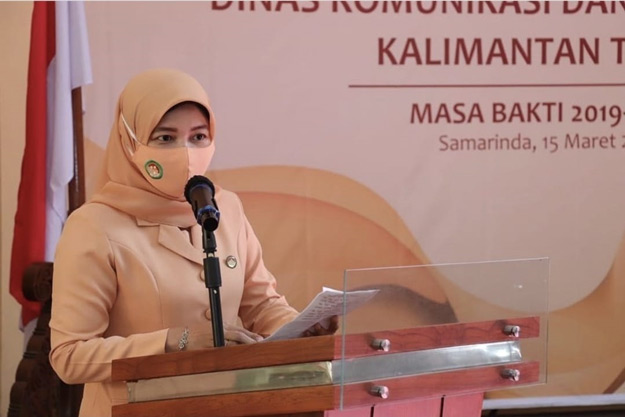 Ima Chelwina Nahkodai DWP Diskominfo Kaltim