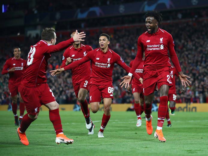 Bantai Barcelona  dengan Skor 4-0, Liverpool Melaju Ke Final Liga Champions 