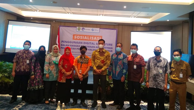 Kadiskominfo Kaltim: Digital Signature, Efisien Waktu dan Penggunaan Kertas