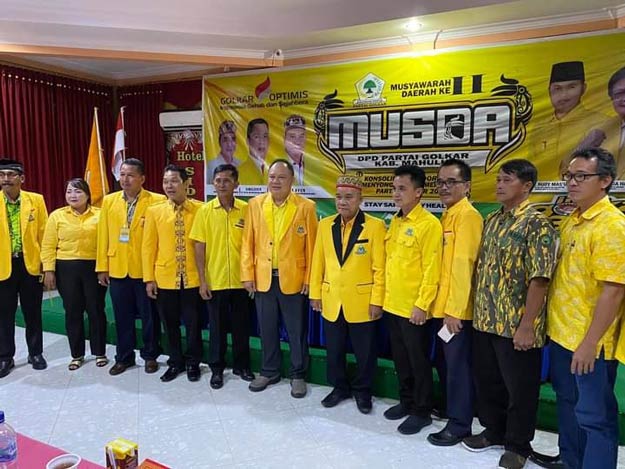 Yohanes Avun Nahkodai Golkar Mahulu