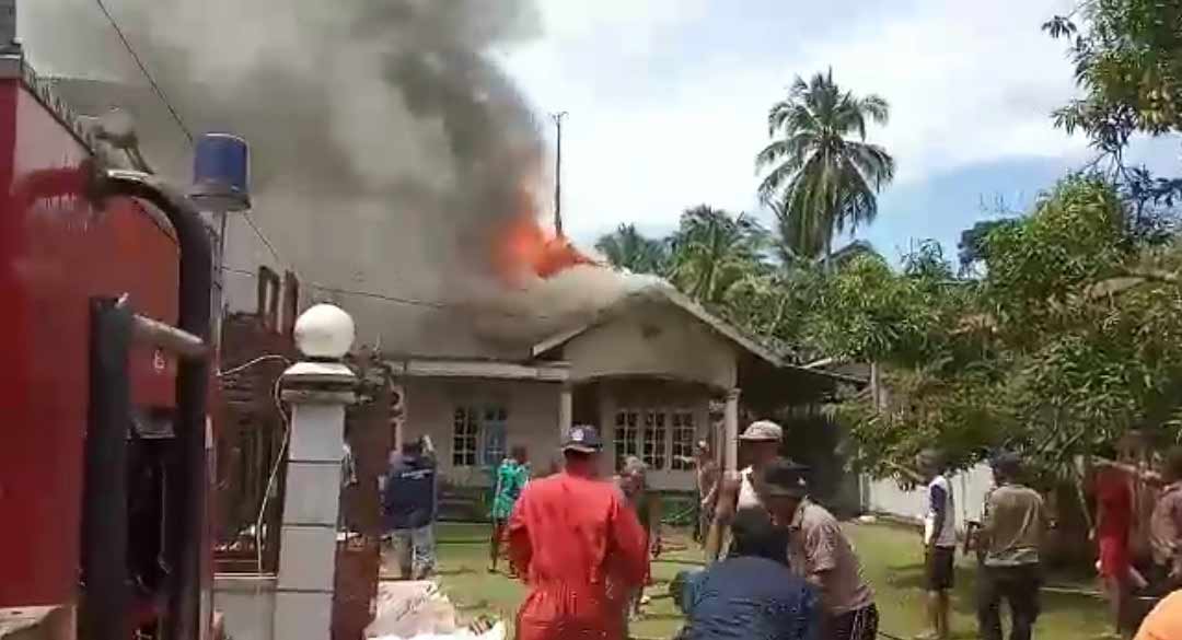 Ditinggal Sendirian Nenek 70 Tahun Nyaris Jadi Korban Kebakaran