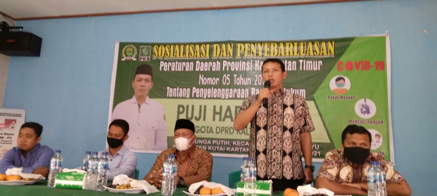 Puji Hartadi Gelar Sosper Bantuan Hukum di Marangkayu