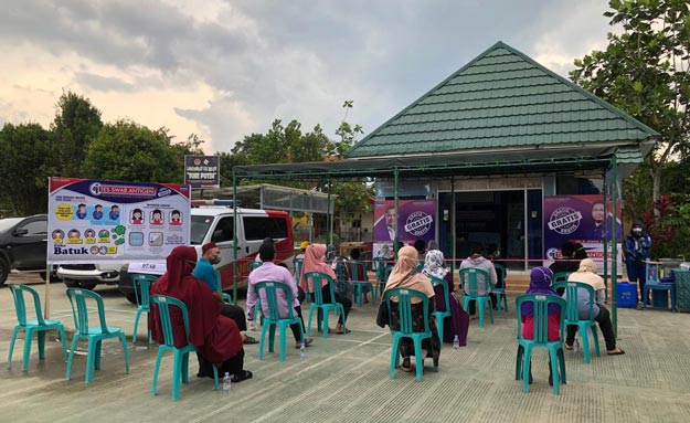 Irwan Fecho Peduli, Turunkan Relawan Gelar Tes Antigen Gratis