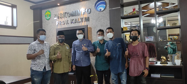 Sekjen KIM Nusantara Bertandang Ke Diskominfo Kaltim