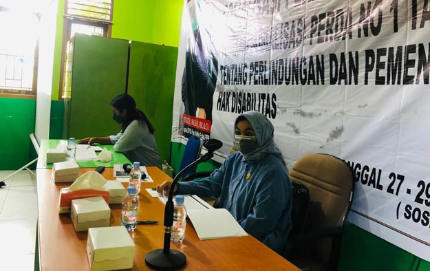 Siti Rizky Amalia Gelar Sosper Pemenuhan Disabilitas di Sangata