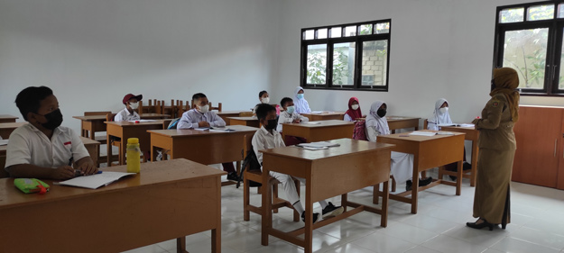 Perdana SDN 010 Samarinda Seberang Gelar Proses Tatap Muka