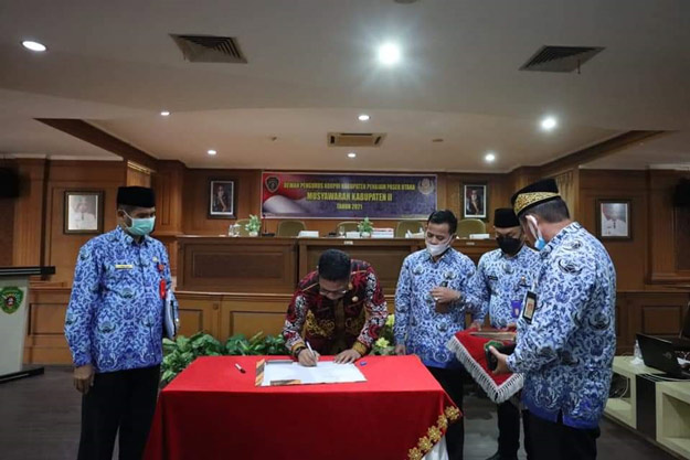 Plt Sekda Muliadi Jabat Ketua Korpri Periode 2021 -2026