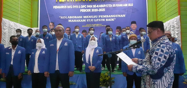 H Abdul Rahman Agus Resmi Nahkodai DPD PAN Mahulu