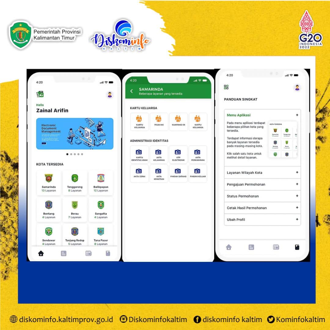 â€œKALTIM LAKASâ€ Permudah Pengurusan Dokumen Kependudukan 