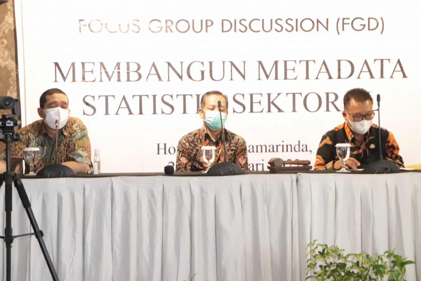 Dinas Kominfo Kaltim Laksanakan FGD Metadata Statistik Sektoral