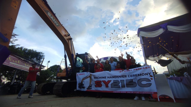 PT Sany Perkasa Sukses Tembus Penjualan 10.000 Unit