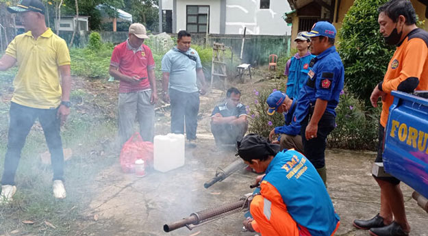 DBD Meningkat Ahmat Sopian Gelar Fogging Ke Sejumlah Wilayah 