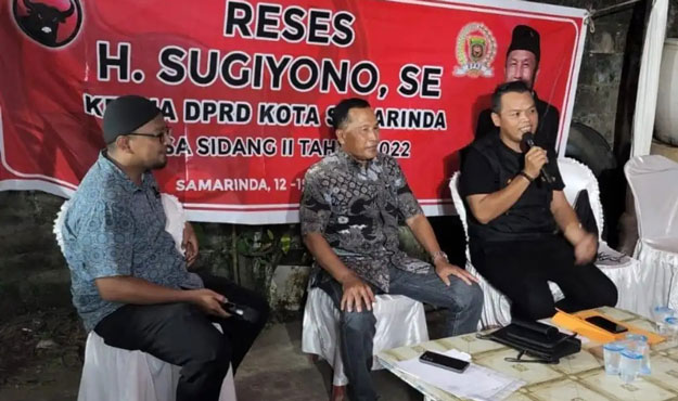 Ketua DPRD Samarinda Gelar Reses Di Jl Antasari