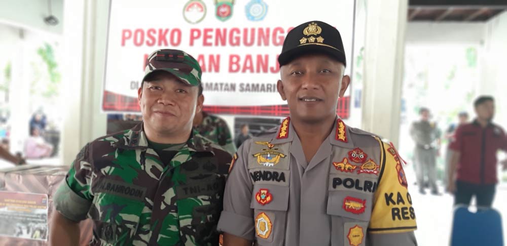 Sekot Samarinda Apresiasi Kinerja dan bantuan Polri dan TNI