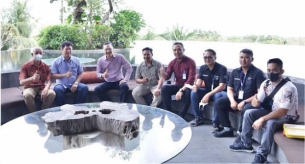 Jajaki kerjasama, Kadis Diskomoinfo Kaltim Kunjungi Biznet Bali