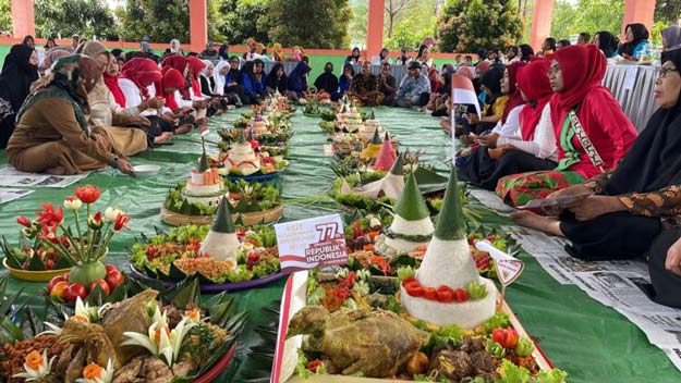 Lestarikan Budaya, Warga Simpang Pasir gelar Bersih Desa Ke 46