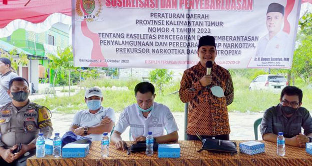 Anggota DPRD Kaltim H Bagus Susetyo, Gelar Sosper di BalikpapanÂ 