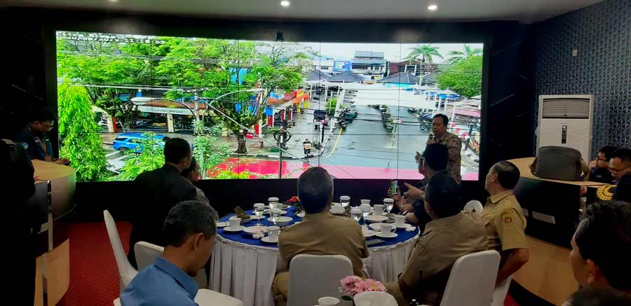 Walikota Jaang Resmikan Command Centre Pemkot Samarinda