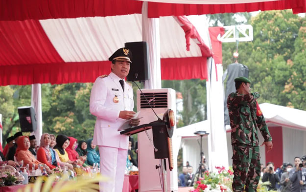 Sugiyono Hadiri HUT Kota dan Pemkot Samarinda