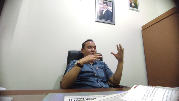 Novan Soroti Pematangan lahan eks lapangan voorvo