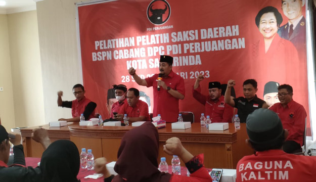 Puluhan Calon Saksi PDI Perjuangan Ikuti Pelatihan