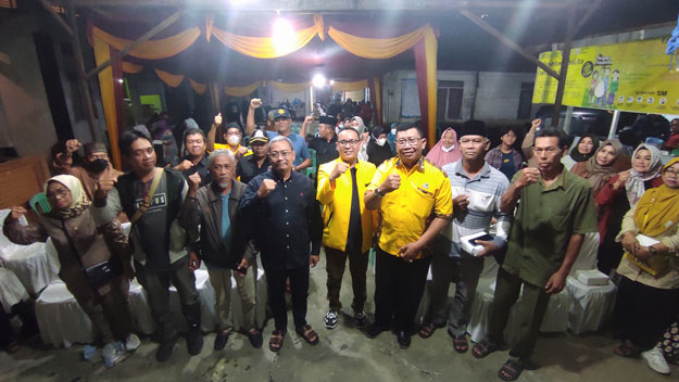 Novan Syahronny Pasie Serap Aspirasi Warga Jl Wolter Mongisidi