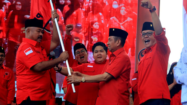 Edi Damansyah Resmi Nahkodai DPC PDI Perjuangan Kukar 