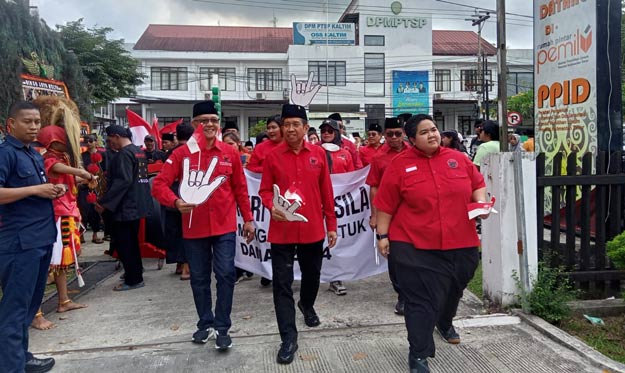 Pileg 2024 Mendatang, PDI Perjuangan Target 17 Kursi di Karang Paci