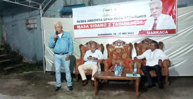 Markaca Gelar Reses di Sungai Kapih