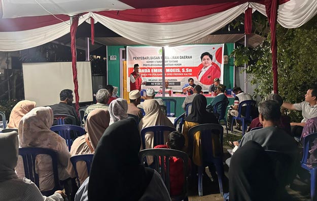 Ananda Emira Moeis Gelar Sosper Bantuan Hukum di Loa Bakung