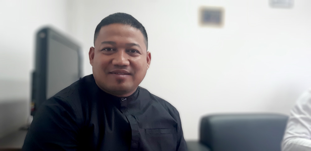 Fuad Faharuddin Siap Berjuang Habis-habisan Untuk Bangun Jalan dilokasi Ini