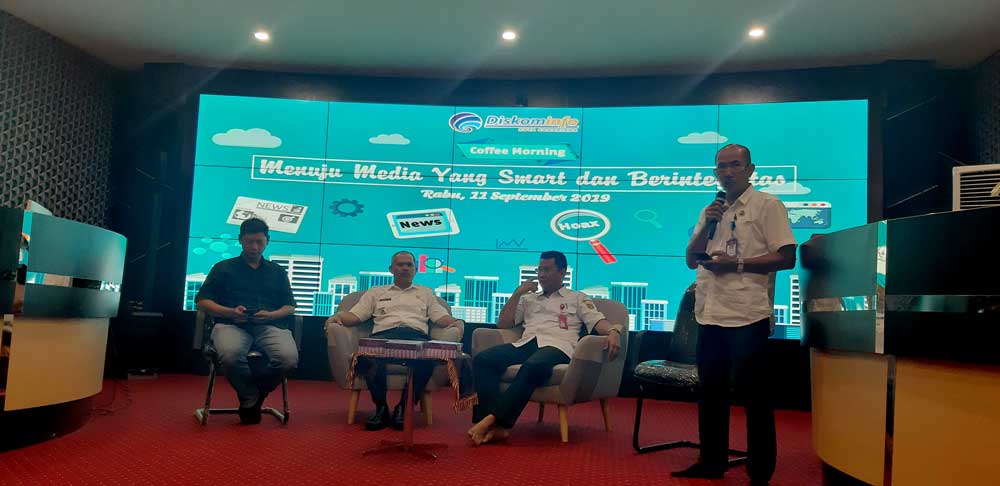 Diskominfo Samarinda Gelar Coffe Morning Bersama Wartawan 