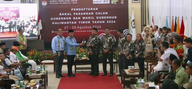 KPU Kaltim Kembali Terima Kandidat Pasangan Bakal Calon Gubernur Kaltim
