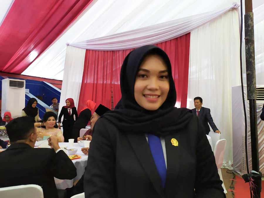 Shania Rizky Amalia Jadi Anggota DPRD Samarinda Itu , Kerja Tak Boleh Setengah-setengah