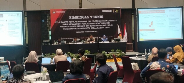 KPU Kaltim Gelar Bimtek Terkait Dana Kampanye 