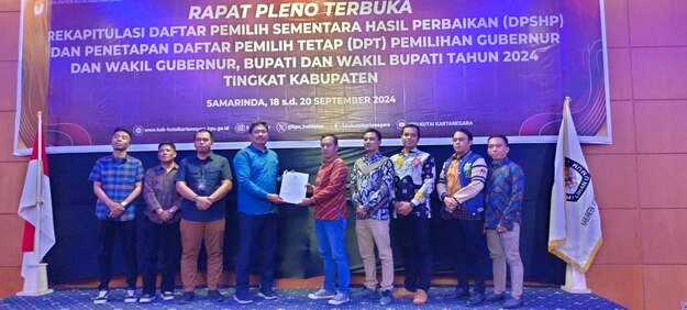 Kukar Tetapkan Jumlah DPT Sebanyak 552.469